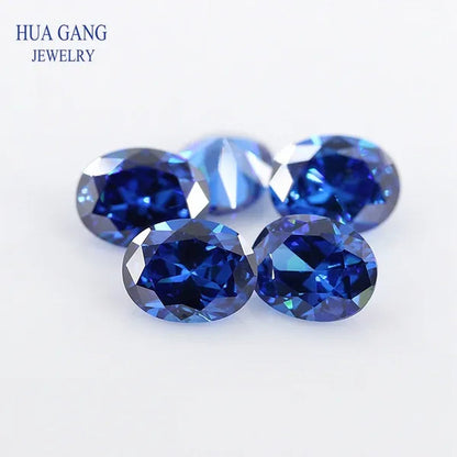AAAAA VVS1 LOOSE GEMSTONE EXQUISITE 9.03CT ROYAL BLUE SAPPHIRE 10X14Mm OVAL CUT