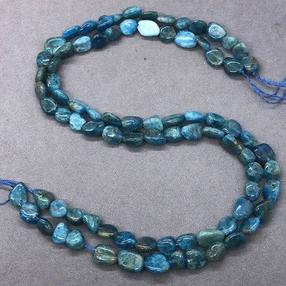Apatite Bead Natural Loose Stone DIY Semi Precious Irregular Conformal Gem