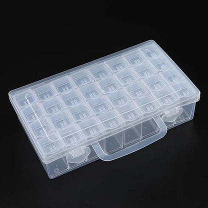 56/48/40/32/12 Diamond Painting Tools Accessories Beads Container Rhinestone Diamond Embroidery Stone Storage Convenience Box