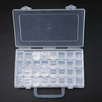 56/48/40/32/12 Diamond Painting Tools Accessories Beads Container Rhinestone Diamond Embroidery Stone Storage Convenience Box - WORLD TIME VISITS