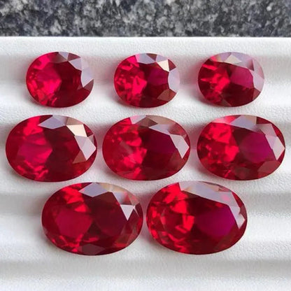 Large Ruby AAAA+ Unheated 20.50 Cts Natural Mined 13×18Mm Sri-Lanka Garnet Ruby Pigeon Red Oval Cut VVS Loose Gem