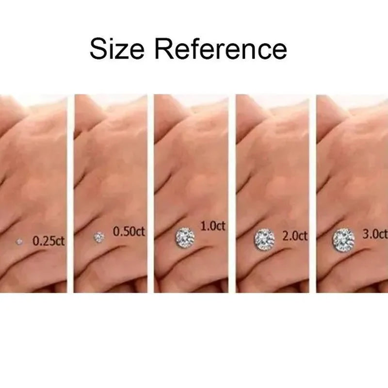 Round Brilliant Cut 1.0Ct Carat 6.5Mm E F Color Moissanites Loose Stone Ring Jewelry Bracelet Material High Quality