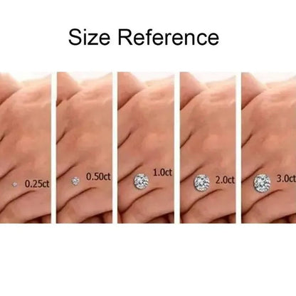 Round Brilliant Cut 1.0Ct Carat 6.5Mm E F Color Moissanites Loose Stone Ring Jewelry Bracelet Material High Quality