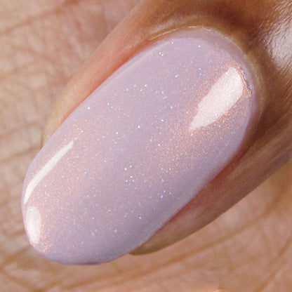 Desert Bloom Collection - Shimmer Holographic Sparkle Nail Polish - Fata Morgana - Dusky Violet - 0.37 Fl. Oz. (11 Ml) - Vegan, Cruelty-Free, Non-Toxic Formula