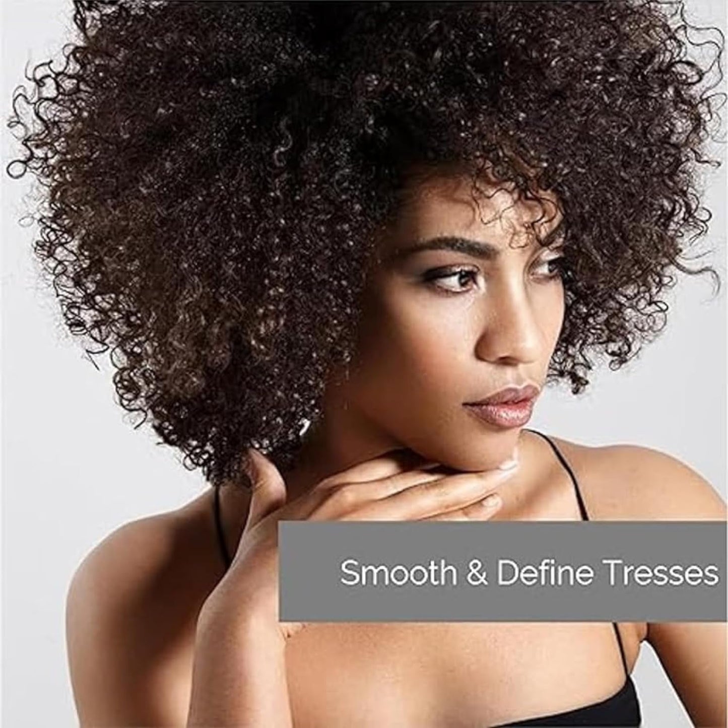 ECO CHIC Frizz Be Gone - Super Smoothing Anti-Frizz Hair Serum, Adds Shine, Seals in Color, Infused with Natural Botanical Ingredients, Salon Quality, No Parabens - 2.75 Fl Oz (1 Pack)