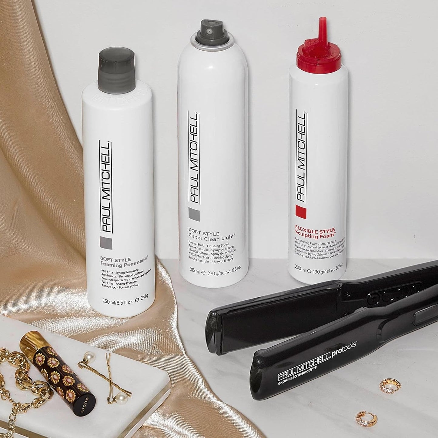 Paul Mitchell Super Clean Light Finishing Hairspray, Natural Hold, Touchable Finish, for Fine Hair, 9.5 Oz.
