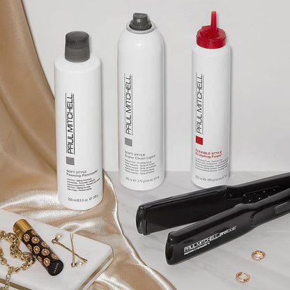 Paul Mitchell Super Clean Light Finishing Hairspray, Natural Hold, Touchable Finish, for Fine Hair, 9.5 Oz.