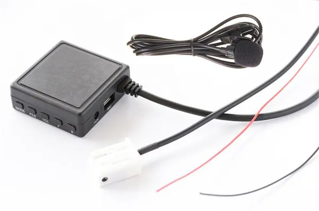 Car Audio AUX Cable Adaptor + MIC for Mercedes Benz W169 W245 W203 W209 Radio 1X