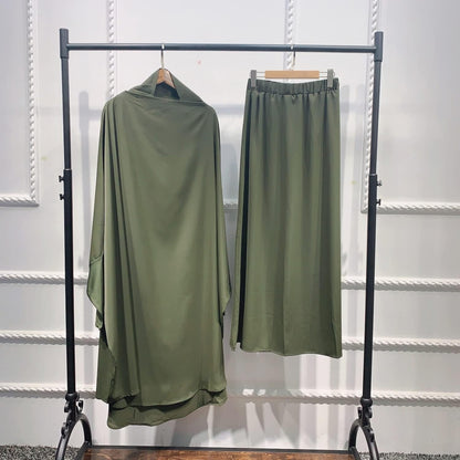 Women Muslim Dress Ramadan One Piece Prayer Garment Hijab Abaya Dubai Islam Robe African Turkey Caftan
