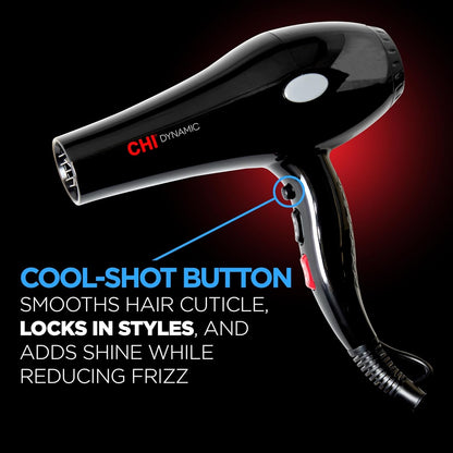 Dynamic Hair Dryer, Blow Dryer for Smooth & Voluminous Hair, Comb-Attachment & Air Concentrating Nozzle for Faster Styling, Low Noise - WORLD TIME VISITS