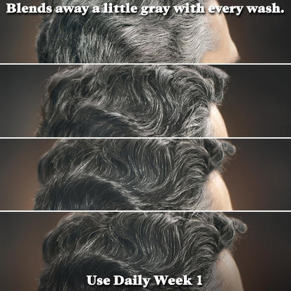 Control GX Grey Reducing 2-In-1 Shampoo and Conditioner, Gradual Hair Color for Stronger and Healthier Hair, 4 Fl Oz - Pack of 1 (Packaging May Vary)