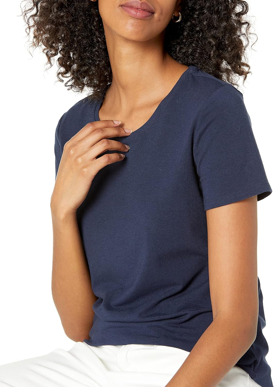 Women'S Tech Stretch Short-Sleeve Crewneck T-Shirt (Available in plus Size), Multipacks - WORLD TIME VISITS