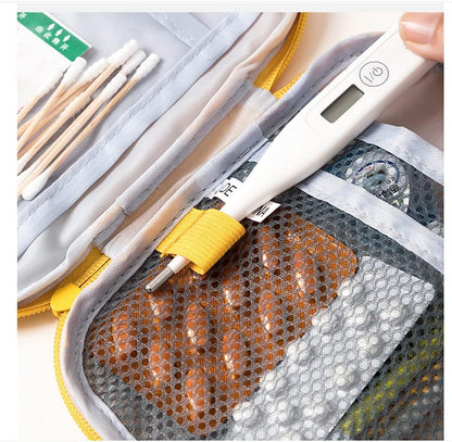 Travel Mini Empty First Aid Pouch, Portable Empty Aid Medical Bag,Empty Medicine Bag Emergency Kit Storage Bag Empty