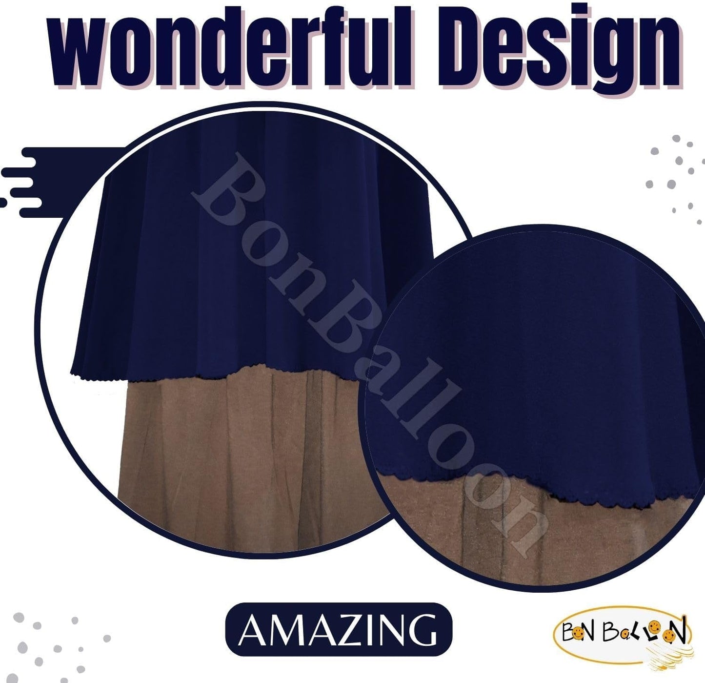 Dark Blue Extra Long 42 Khimar Amira Hijab Hejab Abaya Niqab Burqa Burkas Veil Eid Islamic Modest Muslim Islam Face Cover Dress Clothing Muslim Women Abaya Jilbab Prayer Overhead, Black