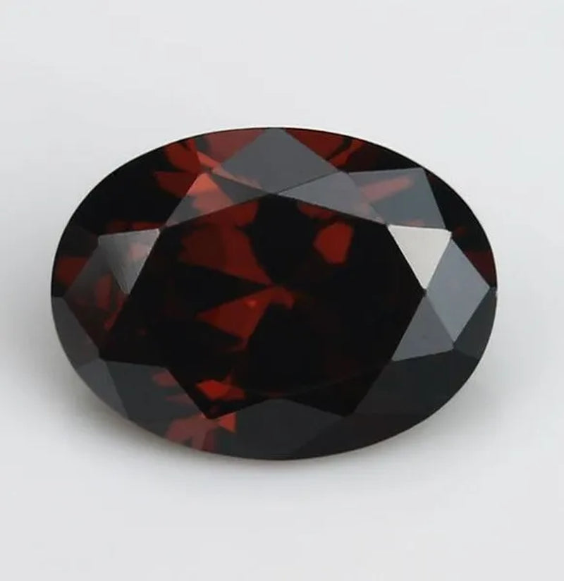 2PC 2.0Ct Loose Gemstone Oval Cut Cubic Zirconia Stone Jewelry Production Craft Bead Grade VVS 6*8Mm /0.23*0.31Inch
