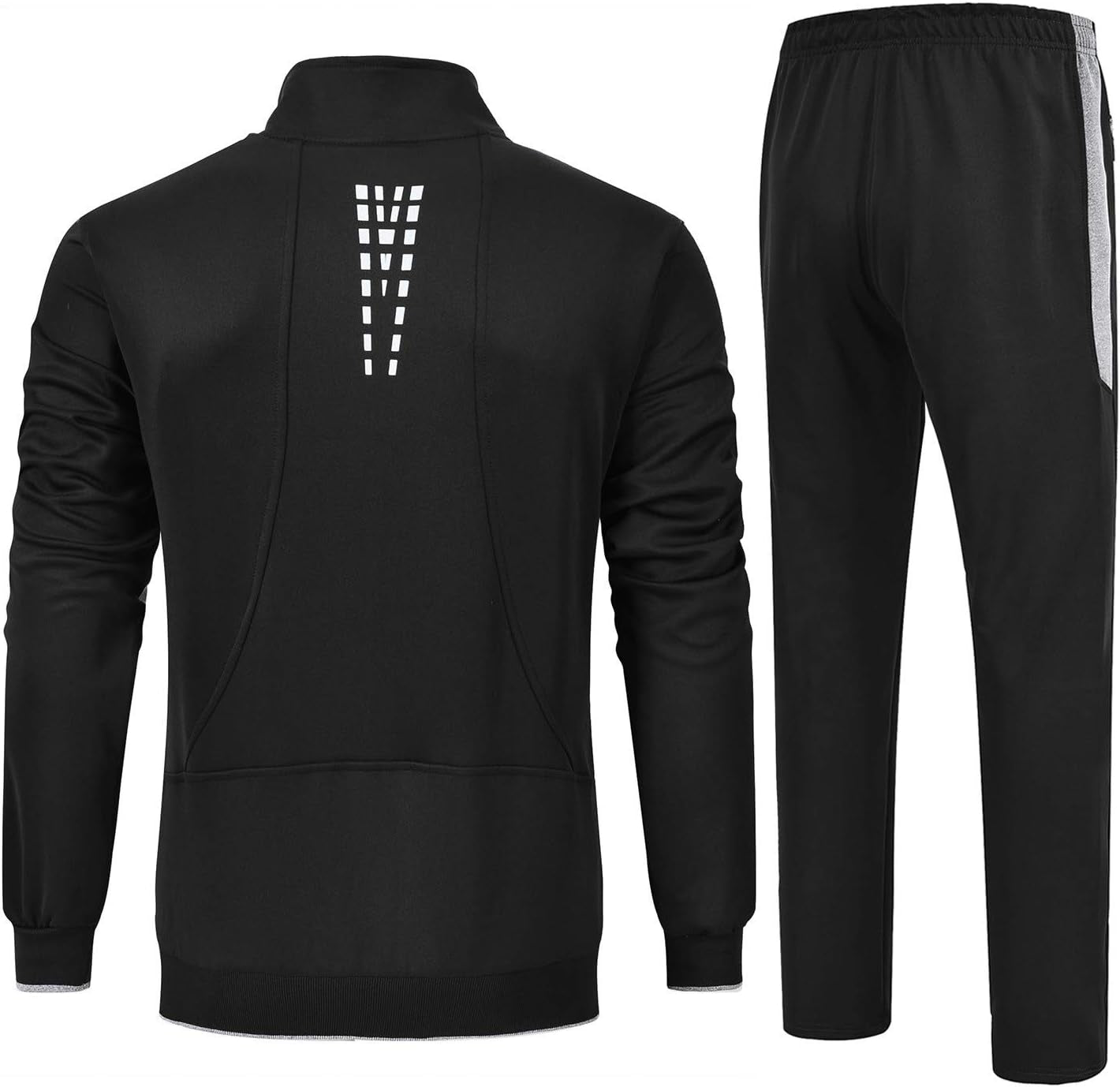Men'S Tracksuit Sweatsuits 2 Piece Set Athletic Jogging Gym Activewear Sweat Track Suits Sets - WORLD TIME VISITS