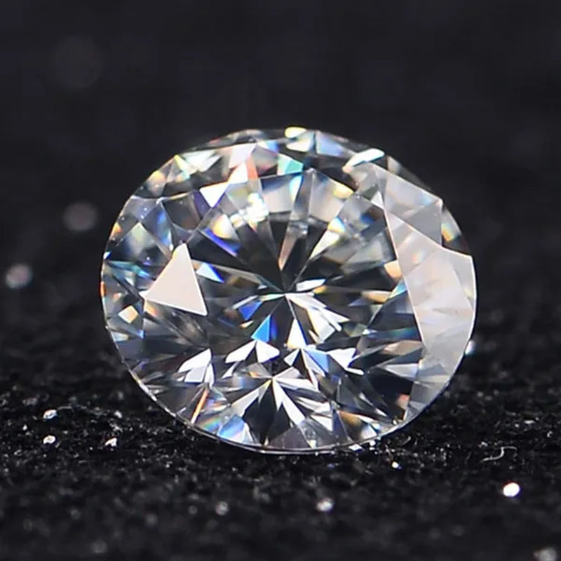 HOLYCOME  Loose Gemstones Moissanite Diamond Best GH Color 2ct Excellent Undefined Cut Gem Stone For Jewelry Diamond Ring