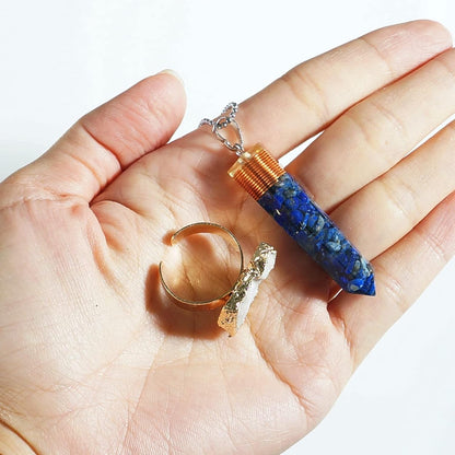 Lapis Lazuli Jewelry Set