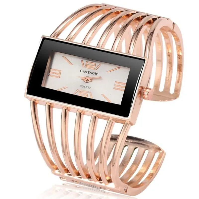 Women'S Watches Bangle Bracelet Quartz Watch Women Silver Wrist Watch Rose Gold Quality Ladies Clock Reloj Mujer Zegarek Damski