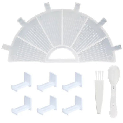5D DIY Diamond Painting Tool Funnel Design Plastic Tray Diamond Embroidery Accessories Diamond Cross Stitch Tool Sets Bead Sorti