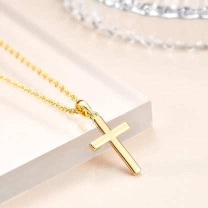 Baptism Cross Necklace for Women,First Communion Cross Necklaces Jewelry Gifts for Women - WORLD TIME VISITS