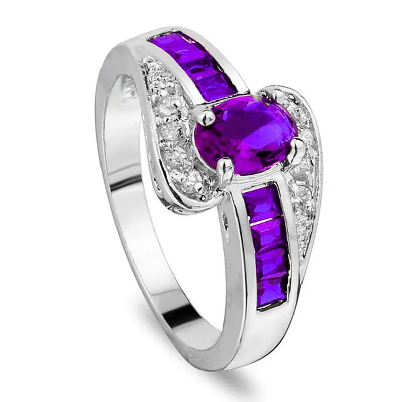 Blue Sapphire Women Men Engagement Rings Jewelry Size 7.8.9 10