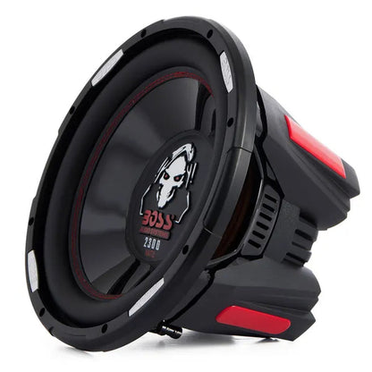BOSS Audio P126DVC Phantom 12 Inch 2300W Car Audio Subwoofer Speakers (2 Pack)
