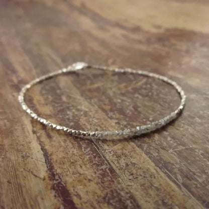 Rough Diamond Bracelet Raw Diamond Bracelets Womens Beaded Bracelets Bead Bracelet