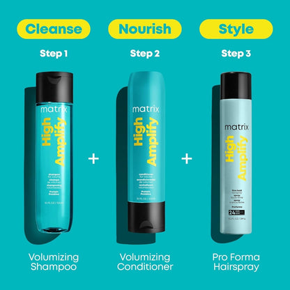 High Amplify Proforma Firm Hold Hairspray - Adds Intense Volume & Shine, for Fine Hair, Silicone-Free and Vegan, Humidity Resistance, All Hair Types