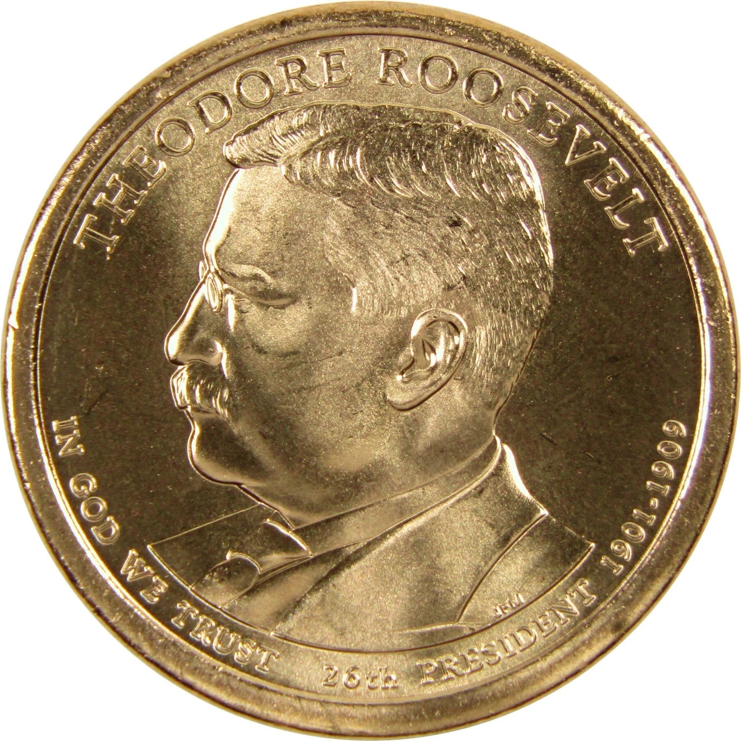 2013 P Theodore Roosevelt Presidential Dollar BU Uncirculated $1 Coin Master Coins