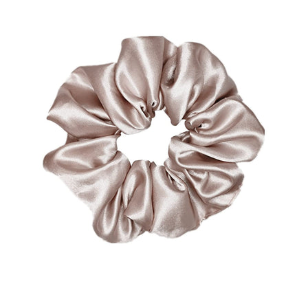 6 Pcs Satin Silk Scrunchies - Hair Ties, Fashion Hair Bands, Bows, Ropes, Elastic Bracelets, Ponytail Holders, Hair Accessories for Women and Girls (4.5 Inch, Classic Color)