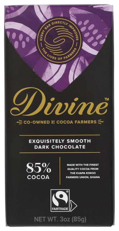 CHOCOLATE Chocolate, 85% Exquisitely Rich Dark Chocolate, 3 Oz
