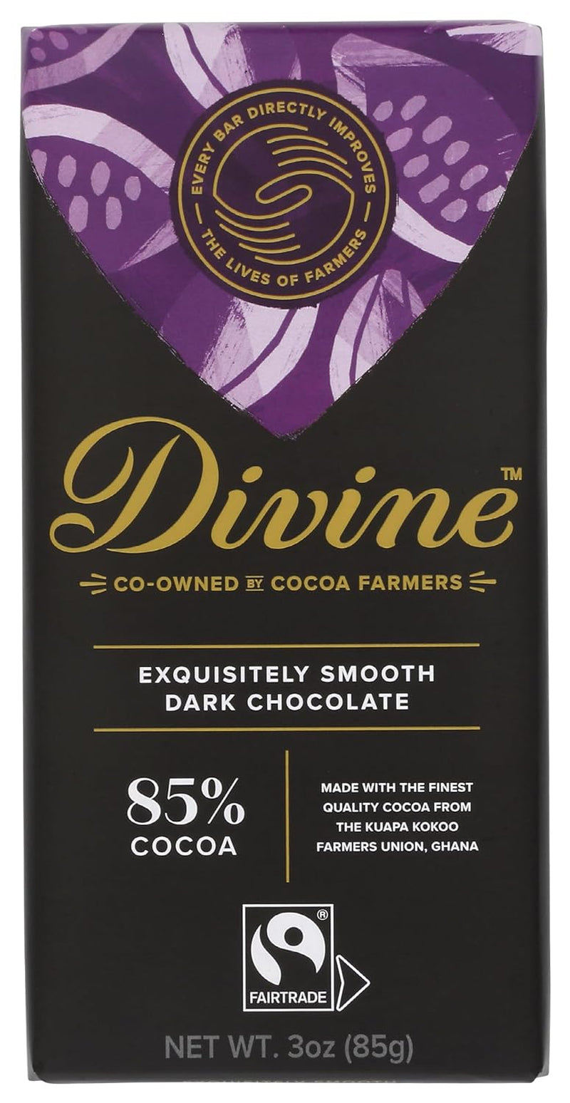 CHOCOLATE Chocolate, 85% Exquisitely Rich Dark Chocolate, 3 Oz