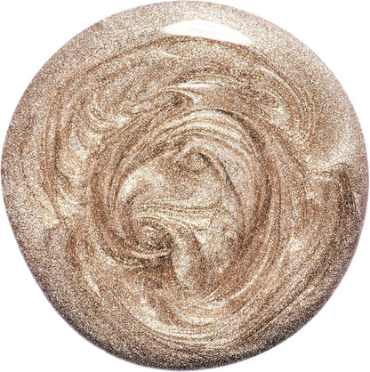 Nail Enamel, Chip Resistant Nail Polish, Glossy Shine Finish, in Nude/Brown, 130 Gilded Goddess, 0.5 Oz