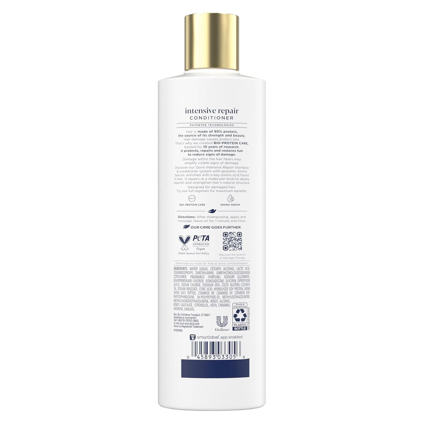 Deep Hair Conditioner, 4 Ct for Dry Hair, Intensive Repair, 12 Oz