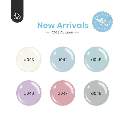 Nail Set 6 Colors Ultimate Morandi Nude Pink White Blue Pastel Gel Nail Polish 6 Colors Daydream Verses Collection Soak off Uv Diy Manicure Kit New Nail Trend for Women Girls