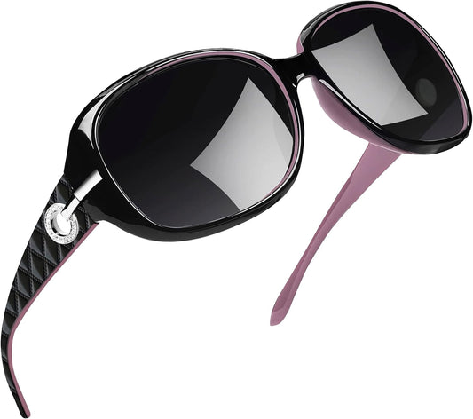 Big Sunglasses for Women Oversized Shades for Women Trendy Large Rectangle Sun Glasses UV Protection Sunnies - WORLD TIME VISITS