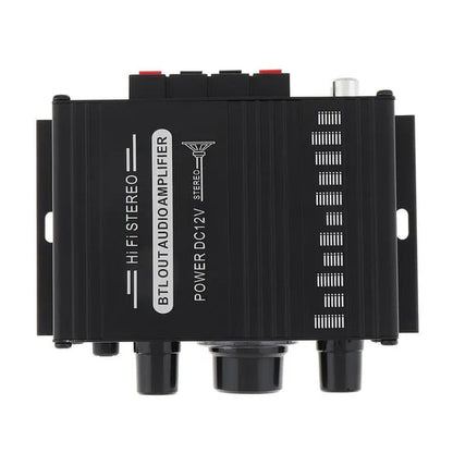 AK170 2 Channel Power Amplifier Audio Karaoke Home Theater Amplifier Mini Hifi Amplifier with USB SD Interface