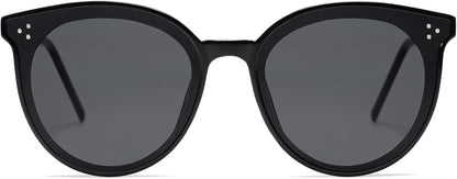 Classic Trendy round Sunglasses Womens Mens Oversized Large Shades UV400 Vacation Sunnies SJ2068