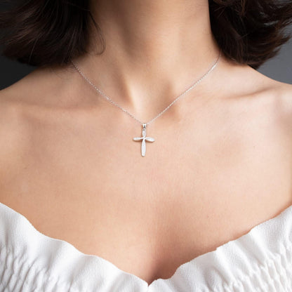 Necklaces for Women 925 Sterling Silver Heart Necklaces -  Infinity Love Platinum Plated Diamond Pendant 18", Silver, Cubic Zirconia
