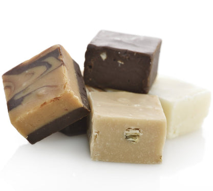 Milkylicious Old Fashioned Handmade Smooth Creamy Fudge - Choclate Mint (1/4 Pound) | Kettle Cooked & Individually Wrapped in USA in Small Batches for a Rich Delicious Taste