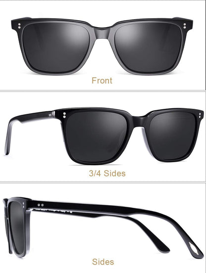 Polarized Men'S Sunglasses UV400 Protection for Driving Fishing Hiking Golf Outdoor Sport Glasses