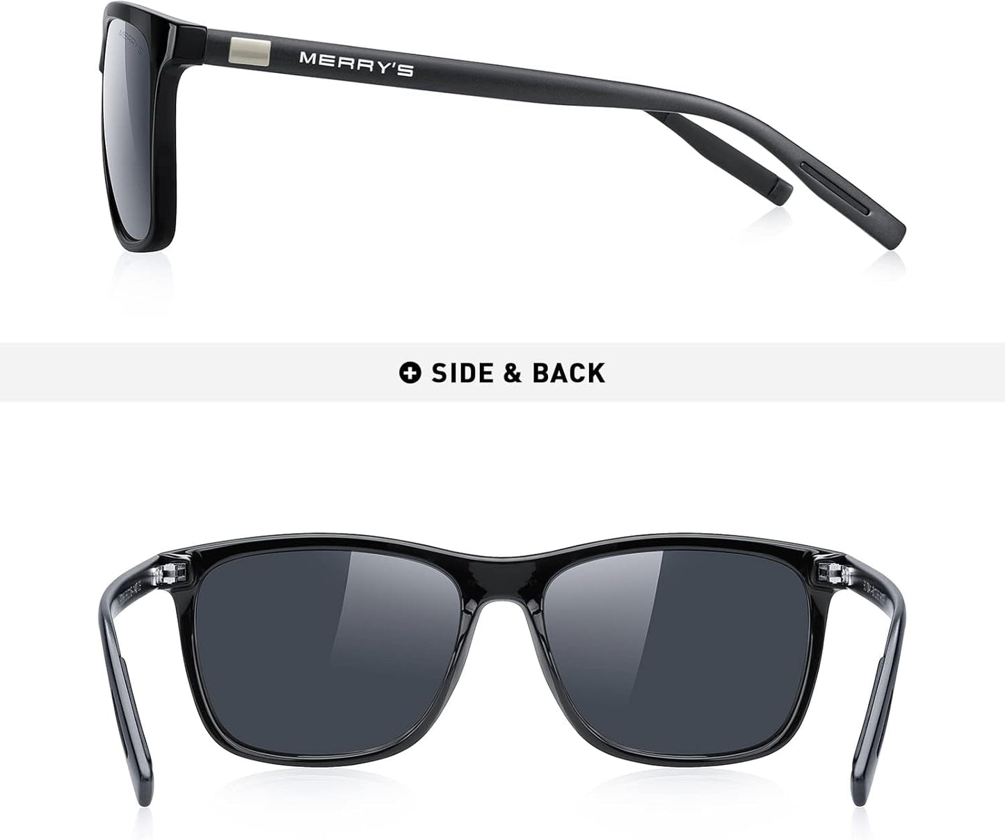 Unisex Polarized Aluminum Sunglasses Vintage Sun Glasses for Men/Women S8286