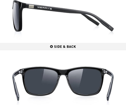 Unisex Polarized Aluminum Sunglasses Vintage Sun Glasses for Men/Women S8286