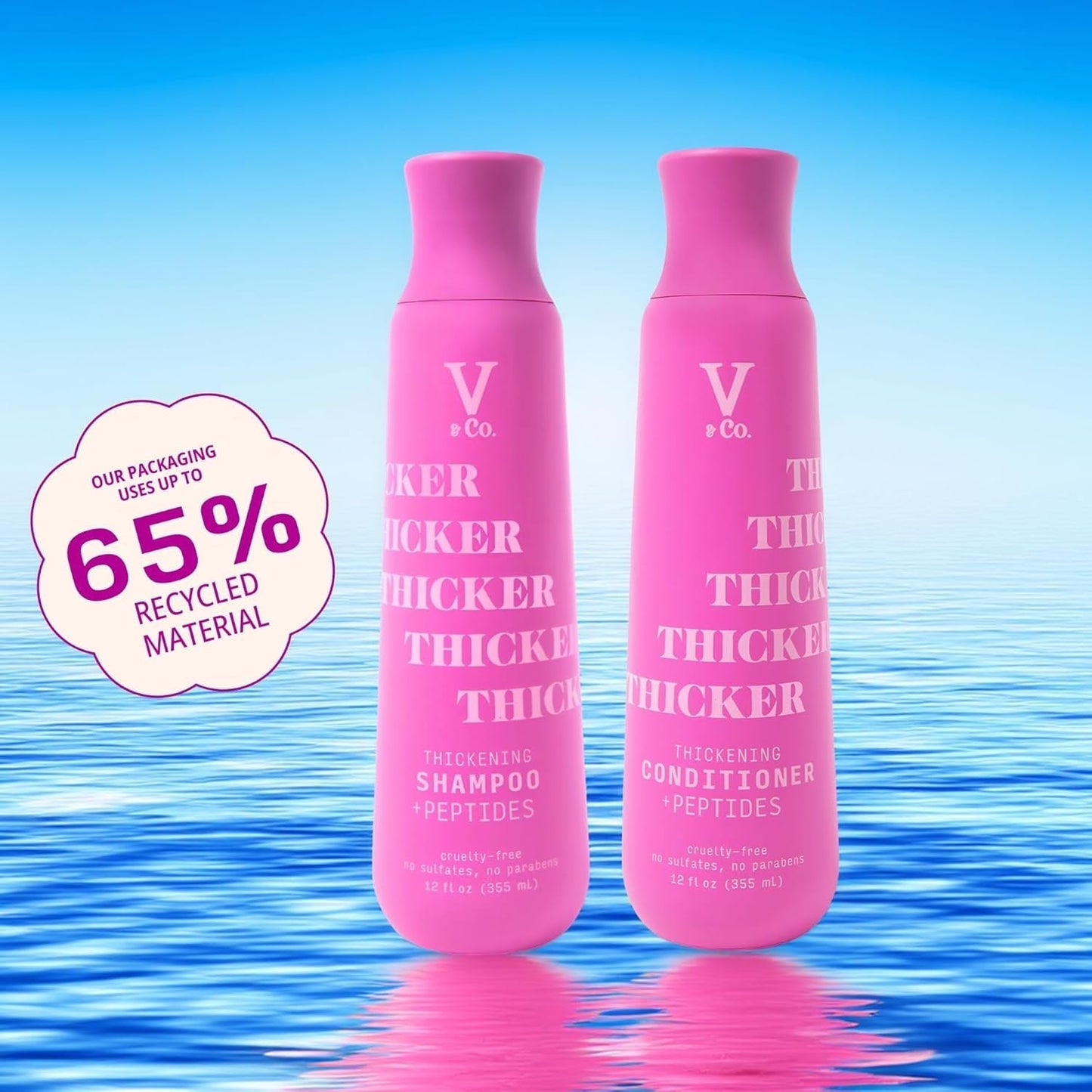 . Beauty Thickening Hair Conditioner with Peptide Technology, 12 Oz, All Hair Types