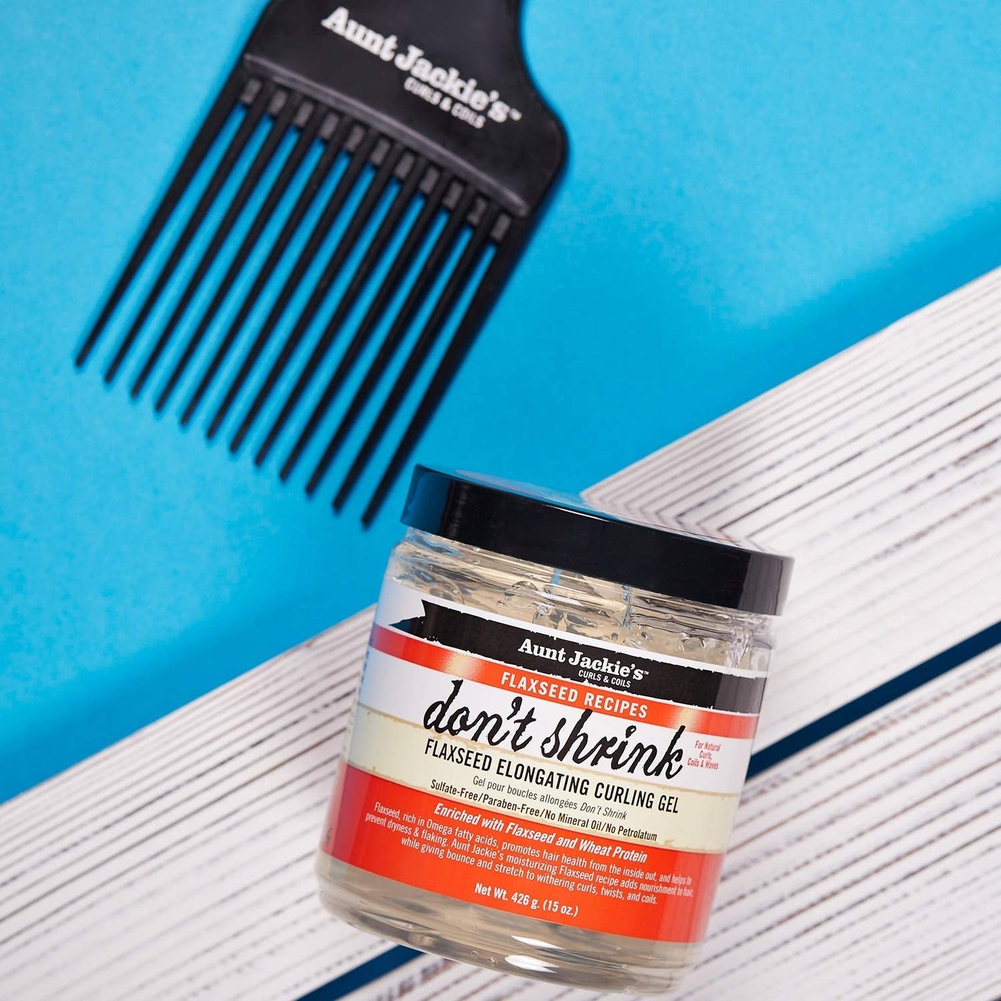 Flaxseed Recipes Don'T Shrink Elongating Hair Curling Gel for Natural Curls, Coils and Waves, Helps Prevent Dryness and Flaking, 15 Oz - WORLD TIME VISITS