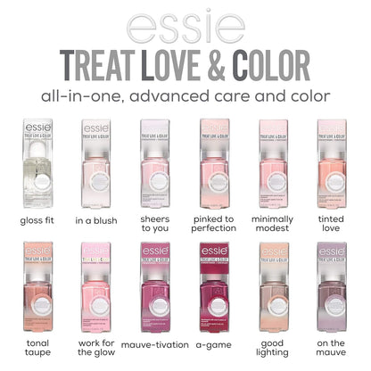 Treat Love & Color Nail Polish for Normal to Dry/Brittle Nails, Keen on Sheen, 0.46 Fl. Oz.
