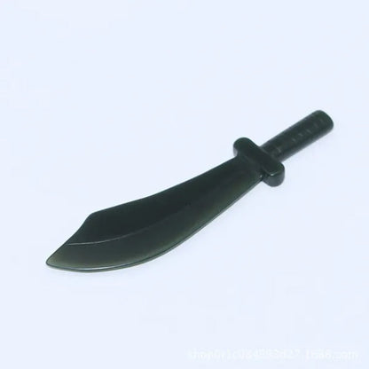 Natural Hetian Jade Sapphire Broadsword Pendant Mini Seiko Carved Qinghai Material Black Sapphire Pendant Mountain Material Jade Sword - WORLD TIME VISITS
