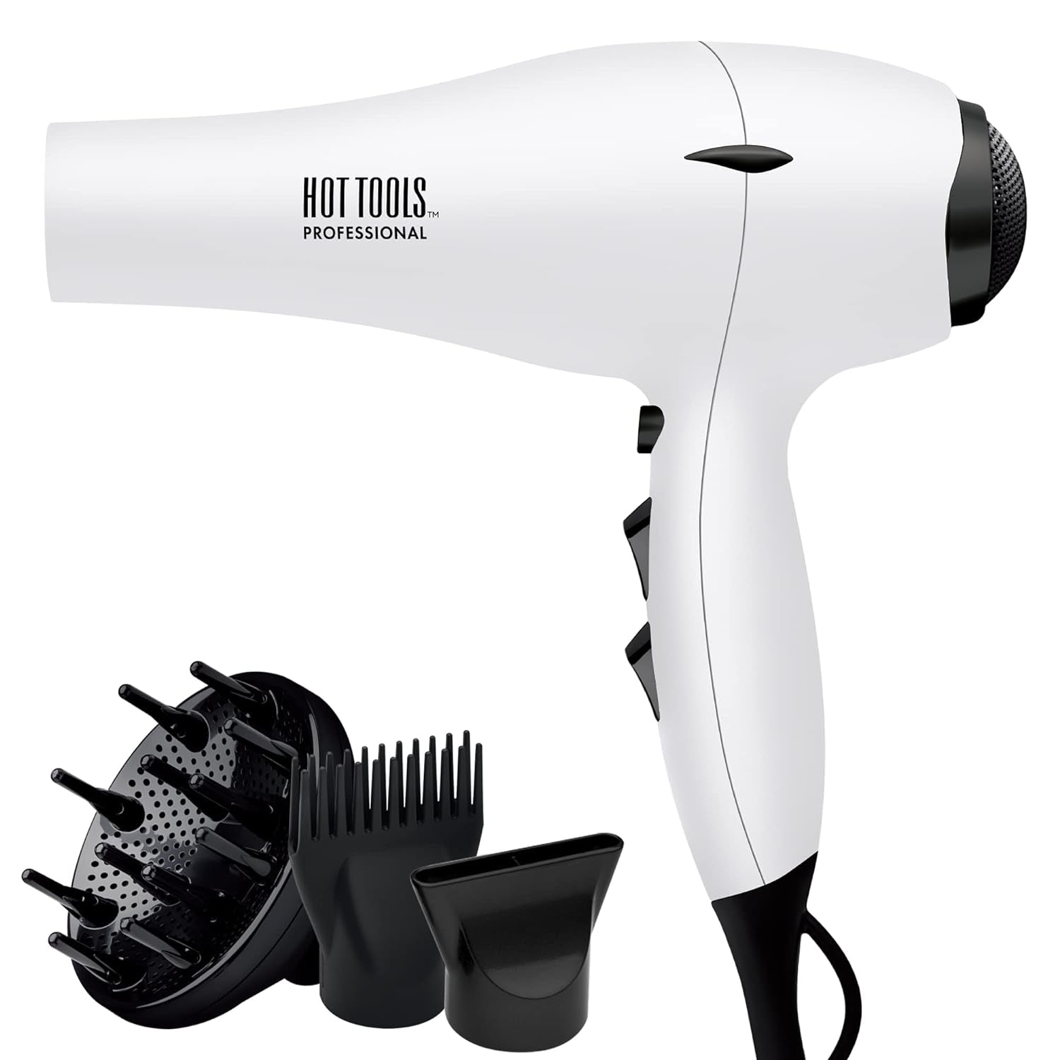 Pro Artist Tourmaline 2000 Turbo Hair Dryer, White - WORLD TIME VISITS