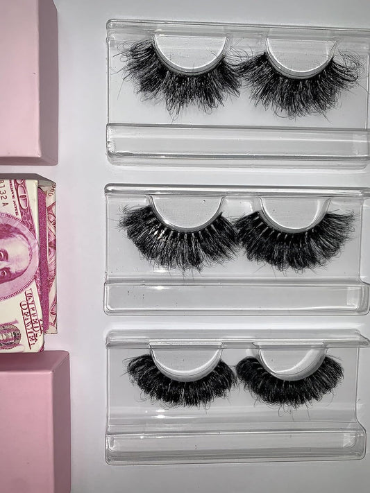 3-Pair Lash Strip Full 16MM Mink Lash 100% Hand-Made Strips (3-Pair Russian) - WORLD TIME VISITS